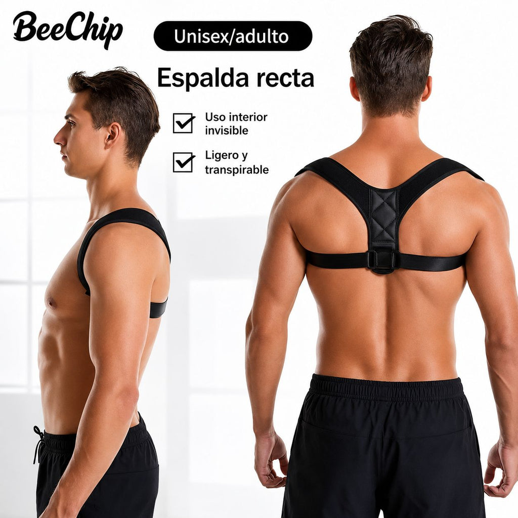 CINTURON CORRECTOR DE POSTURA DE ESPALDA
