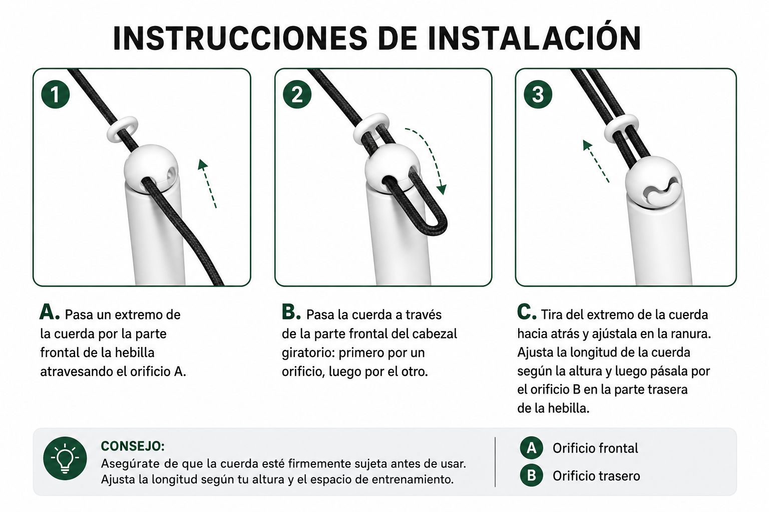 CUERDA DE SALTAR INTELIGENTE | CONTADOR DE CALORIAS