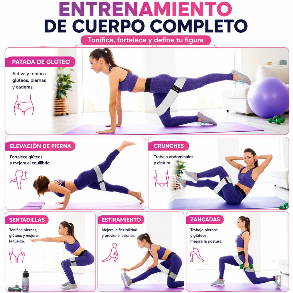 BANDAS ELASTICAS DE ENTRENAMIENTO