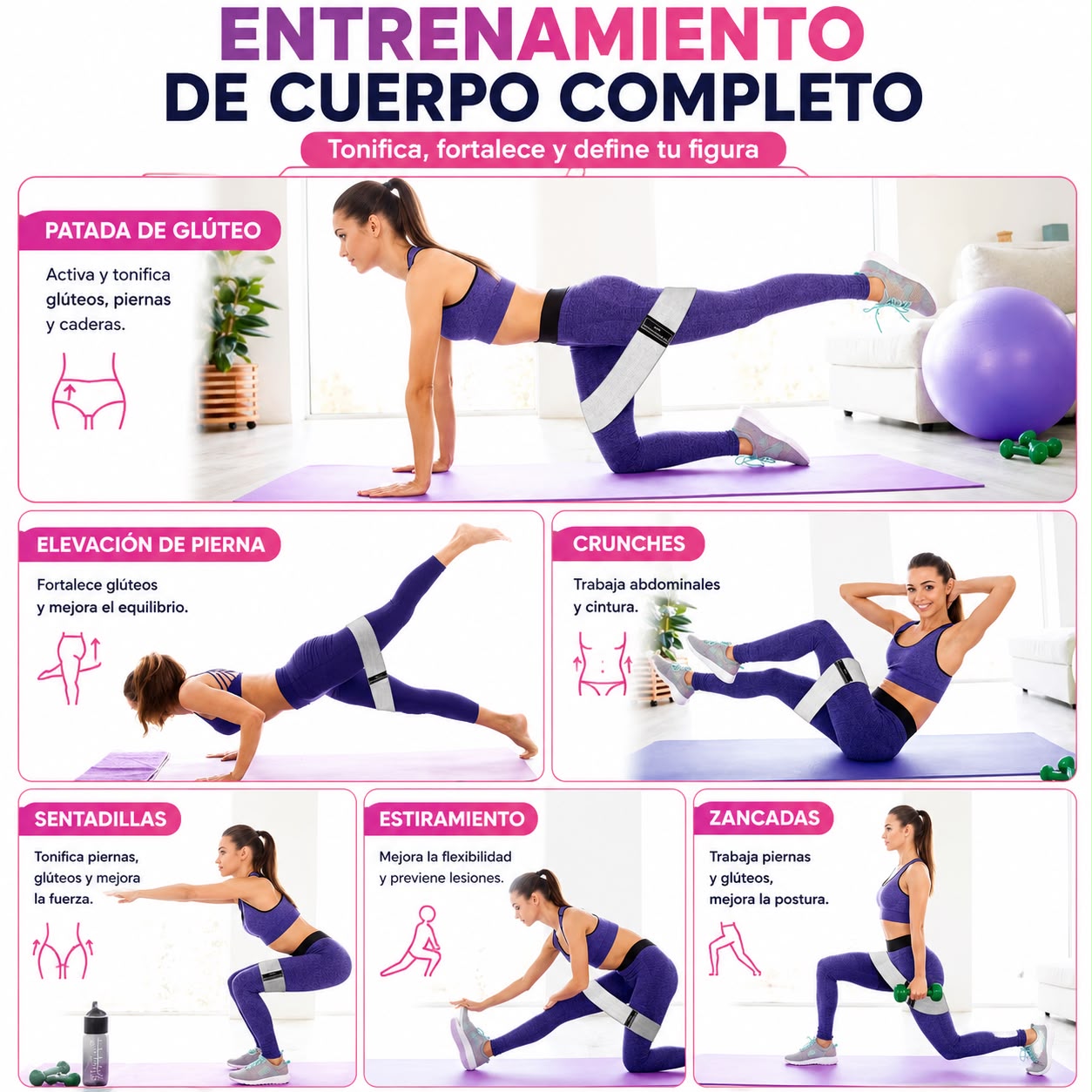 BANDAS ELASTICAS DE ENTRENAMIENTO